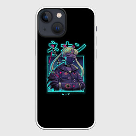 Чехол для iPhone 13 mini с принтом Neon Moon в Тюмени,  |  | ami | chibiusa | makoto | minako | moon | neon | rei | sailor | usagi | ами | артемис | венера | луна | макото | марс | меркурий | минако | мичиру | момару | мун | неон | плутон | принц | рэй | сатурн | сейлор | серенити | сецуна | ур