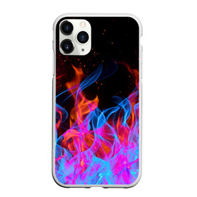 Чехол для iPhone 11 Pro матовый с принтом ТРИ ОГНЯ FIRE СИНИЙ ОГОНЬ в Тюмени, Силикон |  | fire | взрыв. | горит | огонь | пламя | пожар | розовый огонь | синий огонь | три огня