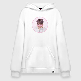 Худи SuperOversize хлопок с принтом Sweet Namjoon в Тюмени, 70% хлопок, 30% полиэстер, мягкий начес внутри | карман-кенгуру, эластичная резинка на манжетах и по нижней кромке, двухслойный капюшон
 | bts | pop | битиэс | бтс | ви | джей хоуп | джонгук | корейцы | музыка | поп | попса | рм | чимин | чин сюги