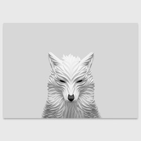 Поздравительная открытка с принтом БЕЛЫЙ ВОЛК в Тюмени, 100% бумага | плотность бумаги 280 г/м2, матовая, на обратной стороне линовка и место для марки
 | abstraction | animal | art | beast | white | wolf | абстракция | арт | белый | бумага | взгляд | волк | зверь | хищник