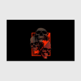 Бумага для упаковки 3D с принтом Skulls | Черепа в Тюмени, пластик и полированная сталь | круглая форма, металлическое крепление в виде кольца | bones | dark | darkness | dead | death | head | human | red | skull | skulls | голова | кости | красный | мертвец | мертвый | темнота | темный | тьма | человек | череп | черепа