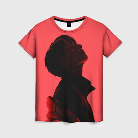 Женская футболка 3D с принтом Pink Jungkook в Тюмени, 100% полиэфир ( синтетическое хлопкоподобное полотно) | прямой крой, круглый вырез горловины, длина до линии бедер | bts | pop | битиэс | бтс | ви | джей хоуп | джонгук | корейцы | музыка | поп | попса | рм | чимин | чин сюги