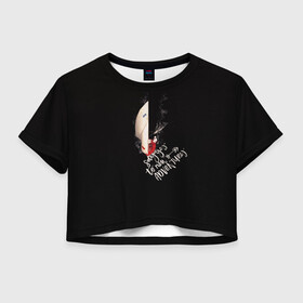 Женская футболка Crop-top 3D с принтом Парусная регата в Тюмени, 100% полиэстер | круглая горловина, длина футболки до линии талии, рукава с отворотами | волны | лето | море | моряк | парус | приключения | регата | скажи да | яхта