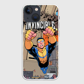 Чехол для iPhone 13 mini с принтом Неуязвимый (Invincible) в Тюмени,  |  | damien darkblood | invincible | дэмиен даркблад | мультсериал | непобедимый | неуязвимый