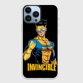 Чехол для iPhone 13 Pro Max с принтом Mark Grayson (Invincible) в Тюмени,  |  | allen | atom | debbie | eve | girl | grayson | immortal | invincible | man | mark | monster | nolan | omni | атом | атомная | вильтрум | вильтрумит | воительница | грейсон | дебби | ева | костюм | марк | монстр | мэн | неуязвимый |