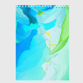 Скетчбук с принтом Что то необычНое в Тюмени, 100% бумага
 | 48 листов, плотность листов — 100 г/м2, плотность картонной обложки — 250 г/м2. Листы скреплены сверху удобной пружинной спиралью | зеленый | лето | необычное | синий