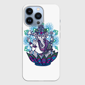 Чехол для iPhone 13 Pro с принтом Будда слон в Тюмени,  |  | будда | будды | буды | медитация | мир | радужные | руки | слон | слон будды | слоны | спокойствие | топор | туристам | хипи | хобот | хоппи | цветы