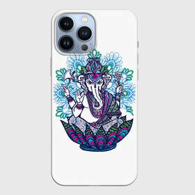 Чехол для iPhone 13 Pro Max с принтом Будда слон в Тюмени,  |  | будда | будды | буды | медитация | мир | радужные | руки | слон | слон будды | слоны | спокойствие | топор | туристам | хипи | хобот | хоппи | цветы