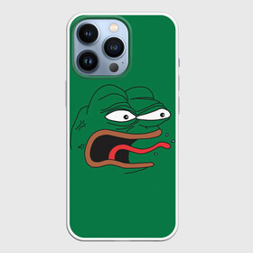 Чехол для iPhone 13 Pro с принтом Pepe skin в Тюмени,  |  | Тематика изображения на принте: kekw | mem | pepe | smile | smiles | twitch | мемы | пепе | рофлан | смайл | смайлы | твитч