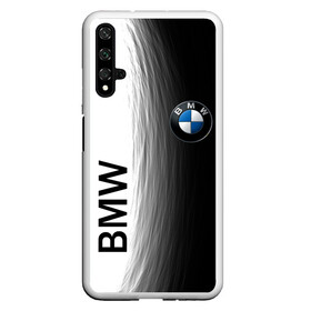 Чехол для Honor 20 с принтом Black and White. BMW в Тюмени, Силикон | Область печати: задняя сторона чехла, без боковых панелей | auto | black | bmw | buddhism | car | cars | club | drift | dualism | germany | power | road | strength | tuning | white | yang | yin | авто | автомобиль | автопром | белое | бмв | буддизм | германия | гонки | дорога | дуализм | инь | лого | машина | мощь