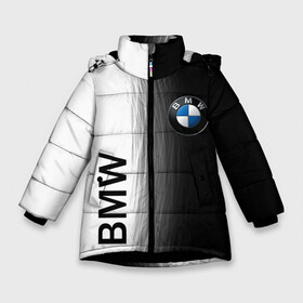 Зимняя куртка для девочек 3D с принтом Black and White. BMW в Тюмени, ткань верха — 100% полиэстер; подклад — 100% полиэстер, утеплитель — 100% полиэстер. | длина ниже бедра, удлиненная спинка, воротник стойка и отстегивающийся капюшон. Есть боковые карманы с листочкой на кнопках, утяжки по низу изделия и внутренний карман на молнии. 

Предусмотрены светоотражающий принт на спинке, радужный светоотражающий элемент на пуллере молнии и на резинке для утяжки. | auto | black | bmw | buddhism | car | cars | club | drift | dualism | germany | power | road | strength | tuning | white | yang | yin | авто | автомобиль | автопром | белое | бмв | буддизм | германия | гонки | дорога | дуализм | инь | лого | машина | мощь