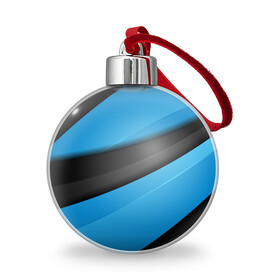Ёлочный шар с принтом Blue Sport Style в Тюмени, Пластик | Диаметр: 77 мм | Тематика изображения на принте: 3d | 3д | sport | абстракция | линии | паттерн | соты | спортивный стиль | текстуры