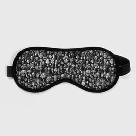 Маска для сна 3D с принтом Мрачные портреты в Тюмени, внешний слой — 100% полиэфир, внутренний слой — 100% хлопок, между ними — поролон |  | halloween | лица | мрачное | портреты | страшное | сюрреализм | ужасы