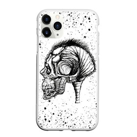 Чехол для iPhone 11 Pro матовый с принтом Череп Зверь и Брызги в Тюмени, Силикон |  | beast | head | skulls | vampire | голова | животные | зверь | зубы | кости | мозги | паттерн | полосы | природа | скелет | текстура | точки | узор | хо | цветы | чб | черепа | черный | яркий