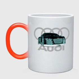 Кружка хамелеон с принтом Audi в Тюмени, керамика | меняет цвет при нагревании, емкость 330 мл | audi | auto | sport | авто | автомобили | автомобиль | автомобильные | бренд | внедорожники | легковые | марка | спорт