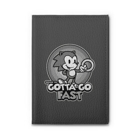 Обложка для автодокументов с принтом Retro Sonic в Тюмени, натуральная кожа |  размер 19,9*13 см; внутри 4 больших “конверта” для документов и один маленький отдел — туда идеально встанут права | sonic | доктор эггман | ёж | ёж шедоу | ехидна наклз | майлз прауэр | соник | тейлз | эми роуз