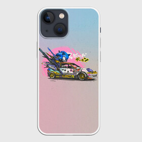 Чехол для iPhone 13 mini с принтом Sonic racer в Тюмени,  |  | sonic | доктор эггман | ёж | ёж шедоу | ехидна наклз | майлз прауэр | соник | тейлз | эми роуз