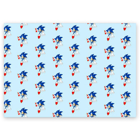 Поздравительная открытка с принтом Sonics dance в Тюмени, 100% бумага | плотность бумаги 280 г/м2, матовая, на обратной стороне линовка и место для марки
 | sonic | доктор эггман | ёж | ёж шедоу | ехидна наклз | майлз прауэр | соник | тейлз | эми роуз