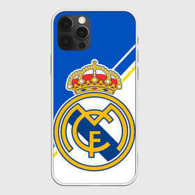 Чехол для iPhone 12 Pro Max с принтом REAL MADRID / РЕАЛ МАДРИД в Тюмени, Силикон |  | fifa | football | football club. | real madrid | sport | uefa | английская премьер лига | лига финал | матч | реал мадрид | спорт | уефа | финал | фифа | футбол | футбольный клуб