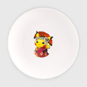 Тарелка с принтом Пикачу гейша в Тюмени, фарфор | диаметр - 210 мм
диаметр для нанесения принта - 120 мм | anime | picachu | pikachu | аниме | милый | пика | пикачу | покебол | покемон