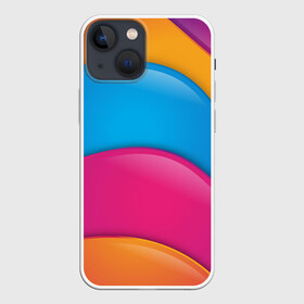 Чехол для iPhone 13 mini с принтом Candy rainbow в Тюмени,  |  | 3d | 3д | sport | абстракция | линии | паттерн | соты | спортивный стиль | текстуры