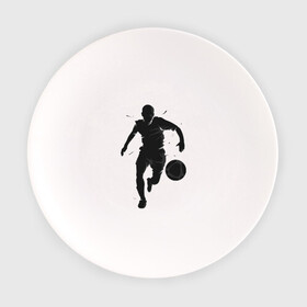 Тарелка с принтом Футболист в Тюмени, фарфор | диаметр - 210 мм
диаметр для нанесения принта - 120 мм | Тематика изображения на принте: art | ball | football | footballer | shadow | silhouette | sport | арт | мяч | силуэт | спорт | тень | футбол | футболист