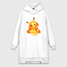 Платье-худи хлопок с принтом Пикачу  в пледике в Тюмени,  |  | anime | picachu | pikachu | аниме | милый | пика | пикачу | покебол | покемон