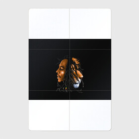 Магнитный плакат 2Х3 с принтом БОБ МАРЛИ в Тюмени, Полимерный материал с магнитным слоем | 6 деталей размером 9*9 см | bob | face | jamaica | lion | marley | reggae | боб | дреды | лев | лицо | марли | музыка | портрет | регги | ямайка