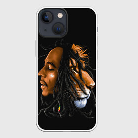 Чехол для iPhone 13 mini с принтом БОБ МАРЛИ в Тюмени,  |  | bob | face | jamaica | lion | marley | reggae | боб | дреды | лев | лицо | марли | музыка | портрет | регги | ямайка