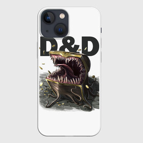 Чехол для iPhone 13 mini с принтом DD | Мимик сундук | ДнД в Тюмени,  |  | dd | dungeons and dragons | днд | мимик | подземелья и драконы | сундук