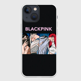 Чехол для iPhone 13 mini с принтом Hide eyes | Blackpink в Тюмени,  |  | Тематика изображения на принте: black pink | blackpink | pop | блэк пинк | ким дженни | ким джи су | корейцы | лалиса манобан | музыка | поп | попса | розэ