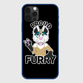 Чехол для iPhone 12 Pro с принтом Furry wolf в Тюмени, силикон | область печати: задняя сторона чехла, без боковых панелей | furry | антропоморфное животное | волк | животные | зверь | фурри | человек