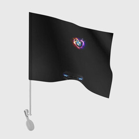 Флаг для автомобиля с принтом BMW Car в Тюмени, 100% полиэстер | Размер: 30*21 см | bmw | car | авто | беха | турбо