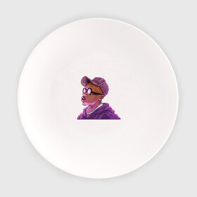 Тарелка с принтом DaBaby Violet в Тюмени, фарфор | диаметр - 210 мм
диаметр для нанесения принта - 120 мм | dababy | hiphop | music | rap | rapper | rockstar | usa | vinyl | граффити | диджей | мем | микрофон | музыка | рэп | рэпер | сша | хипхоп