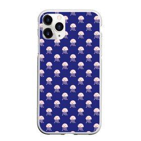 Чехол для iPhone 11 Pro матовый с принтом Осьминоги в Тюмени, Силикон |  | cute | octopus | милый | морское | осьминог | осьминожка | паттерн | тентакли | щупальца