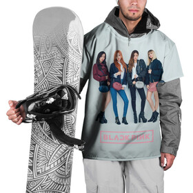 Накидка на куртку 3D с принтом Blackpink Squad в Тюмени, 100% полиэстер |  | black pink | blackpink | pop | блэк пинк | ким дженни | ким джи су | корейцы | лалиса манобан | музыка | поп | попса | розэ