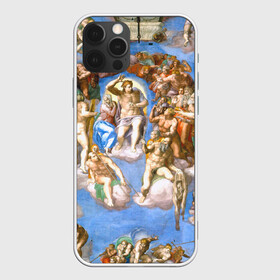 Чехол для iPhone 12 Pro Max с принтом Микеланджело страшный суд в Тюмени, Силикон |  | буонарроти | картина | микеланджело | последний | приговор | страшный | суд | фреска