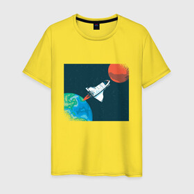 Мужская футболка хлопок с принтом Маск SpaceX миссия на марс в Тюмени, 100% хлопок | прямой крой, круглый вырез горловины, длина до линии бедер, слегка спущенное плечо. | earth | elon musk | mars | nasa | red planet | roscosmos | space | space shuttle | star | stars | астронавт | илон маск | класная планета | космический пейзаж | космонавт | летит на марс | наса | планета земля | роскосмос | спейс экс | спейс