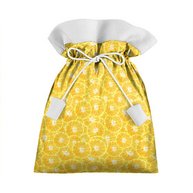 Подарочный 3D мешок с принтом Fresh Lemon в Тюмени, 100% полиэстер | Размер: 29*39 см | citrus | fresh | fruits | lemon | лимоны