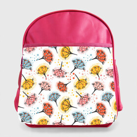 Детский рюкзак с принтом Абстрактные цветы одуванчики в Тюмени, 100% полиэстер | Размеры изделия - высота 34 см, ширина 28 см, глубина 10 см
Размер поля для печати - высота 19.5 см, ширина 24 см | летний | одуванчик | разноцветный | цветы