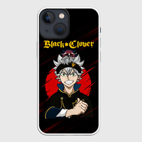 Чехол для iPhone 13 mini с принтом Аста и Неро Чёрный клевер в Тюмени,  |  | asta | black bulls | black clover | quartet knights | yuno | акума | аниме | аста | блэк кловер | буракку куро:ба | демон | королевство клевера | король магов | лихт | магна | манга | пятилистник | черный бык | чёрный клев