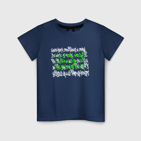 Детская футболка хлопок с принтом Без даты Underground в Тюмени, 100% хлопок | круглый вырез горловины, полуприлегающий силуэт, длина до линии бедер | casual | ellesse | stone island | tnf | undate | underground | без даты | уннв