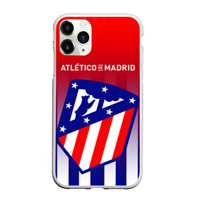 Чехол для iPhone 11 Pro матовый с принтом ATLETICO DE MADRID АТЛЕТИКО в Тюмени, Силикон |  | atletico madrid | fifa | football | football club. | sport | uefa | английская премьер лига | атлетико мадрид | лига финал | матч | спорт | уефа | финал | фифа | футбол | футбольный клуб