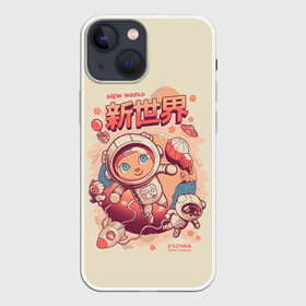 Чехол для iPhone 13 mini с принтом Space Crossing в Тюмени,  |  | animal crossing | game | games | анимал | играб игры | изабель | кросинг | кроссинг | мистер ресетти | том нук | энимал