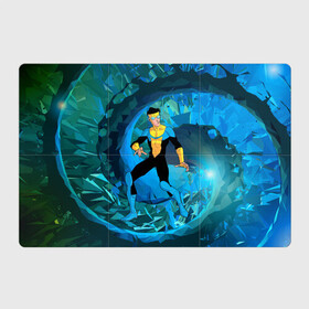 Магнитный плакат 3Х2 с принтом Марк Грэйсон Неуязвимый в Тюмени, Полимерный материал с магнитным слоем | 6 деталей размером 9*9 см | damien darkblood | invincible | superman | марк грэйсон | мультсериал | неуязвимый | супергерой