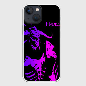 Чехол для iPhone 13 mini с принтом Hades demon в Тюмени,  |  | hades | zagreus | бесконечные круги ада | демон | компьютерная игра | мифология | рогатый | череп
