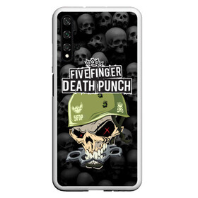 Чехол для Honor 20 с принтом Five Finger Death Punch 5FDP (Z) в Тюмени, Силикон | Область печати: задняя сторона чехла, без боковых панелей | 5fdp | 5фдп | ffdp | five finger death punch | ivan moody | living the dream | zoltan bathory | альтернатива | грув метал | золтан батори | музыка | ню метал | рок | хард рок