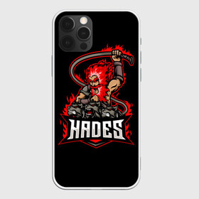 Чехол для iPhone 12 Pro Max с принтом Hades в Тюмени, Силикон |  | hades | roguelike | аид | бесконечные круги ада | бог подземного мира | волк | компьютерная игра | мифология | трехглавый