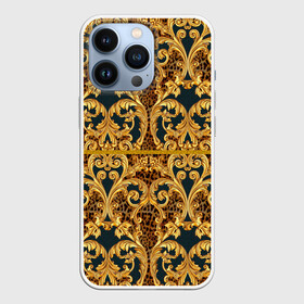 Чехол для iPhone 13 Pro с принтом luxury style в Тюмени,  |  | Тематика изображения на принте: 3d | 3д | luxury | абстракция | золото | паттерн | роскошь | текстуры