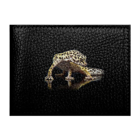 Обложка для студенческого билета с принтом ЭУБЛЕФАР  EUBLEPHARIS в Тюмени, натуральная кожа | Размер: 11*8 см; Печать на всей внешней стороне | tegunvteg | геккон | гекон | зублефар | леопардовый геккон | эу | эублефар | ящерица